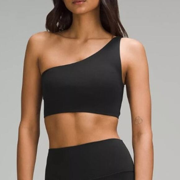lululemon athletica Other - Lululemon Bend This One Shoulder Bra Light Support Black Size XXS/XS (2-6)